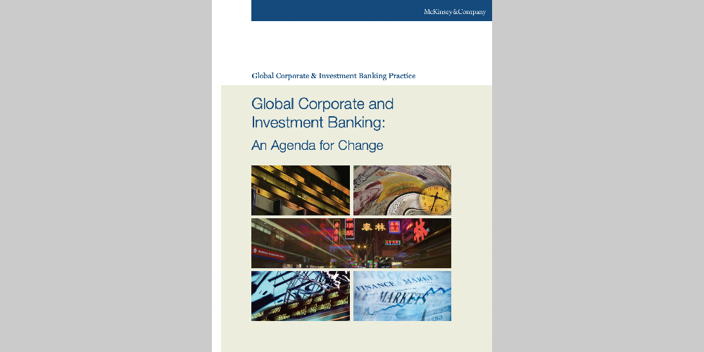 Corporate and Investment Banking: An Agenda for Change